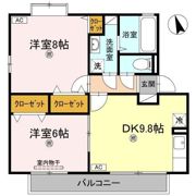 ユイマール ガーデン D棟の間取り画像