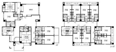 アパルトマン成合の間取り画像