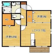 グラン・ジュデA棟の間取り画像