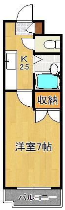 シャトレ徳力の間取り画像