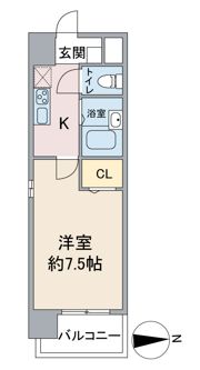 マ・メゾン白金の間取り画像