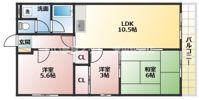 メゾンエスポワールの間取り画像