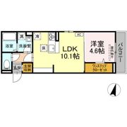 メラヴィリア昭和町の間取り画像