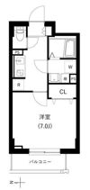 クレヴァンス神楽坂の間取り画像