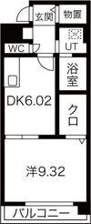 オレンジスクエアの間取り画像