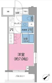 パークハビオ東向島の間取り画像