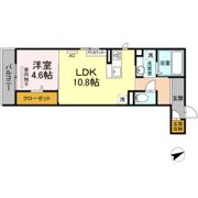 アネシス寺家A・B A棟の間取り画像