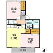 パラシオンの間取り画像