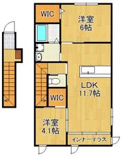 シェルル 尾倉の間取り画像