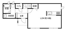 南住吉貸家の間取り画像