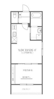 B.I HOUSE五日市の間取り画像