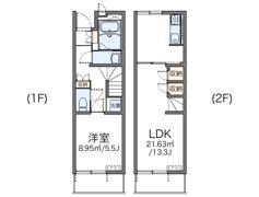 レオネクストRENの間取り画像