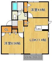マ メゾン志井の間取り画像