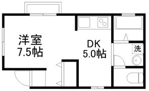 パティオKの間取り画像