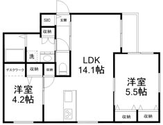 吉祥寺e＋の間取り画像