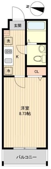 アーバハイツ扇大橋の間取り画像