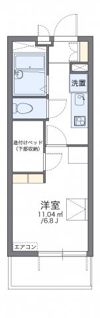 レオパレス南住吉の間取り画像