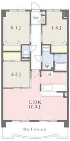 モジュールハートの間取り画像