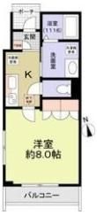 フォレストメゾン覚王山南の間取り画像
