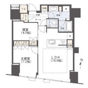 Brillia Tower堂島の間取り画像