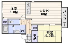 操山ハイツの間取り画像