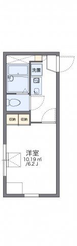 レオパレスラピスラズリの間取り画像