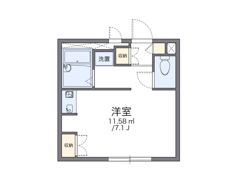 レオパレスジュネスの間取り画像