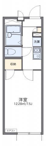 レオパレス山科御陵の間取り画像