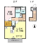 シャルマン楠の間取り画像