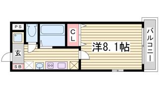 グラーツィア東灘の間取り画像