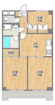 JUN谷戸ハイツの間取り画像