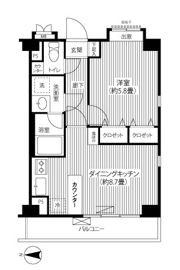 ヒルズ洗足池公園の間取り画像