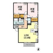 クレールヴィラ三和 A/B/Cの間取り画像