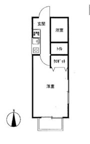 ミレニアム富町の間取り画像