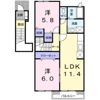 リバーサイド レジデンス Bの間取り画像
