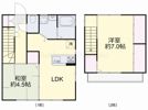 東古松戸建て（513－9）2号室の間取り画像