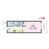パセオ十三東の間取り画像