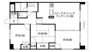 ノーブル道後の間取り画像