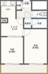 コアロード西新宿の間取り画像