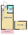 コンフォート東小金井の間取り画像