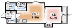 ラモーナ門真南の間取り画像