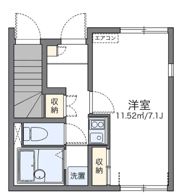 レオネクストアローステージⅡの間取り画像