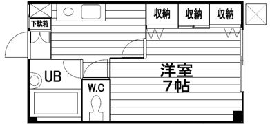 C♭の間取り画像