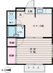 平井ハイツの間取り画像