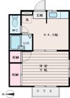 平井ハイツの間取り画像