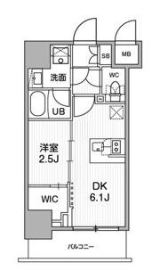 SYFORME木場の間取り画像