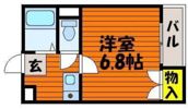 後楽苑マンションの間取り画像