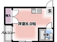 平池マンションの間取り画像