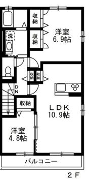 リバーⅠの間取り画像