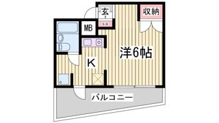 メゾンフローラの間取り画像